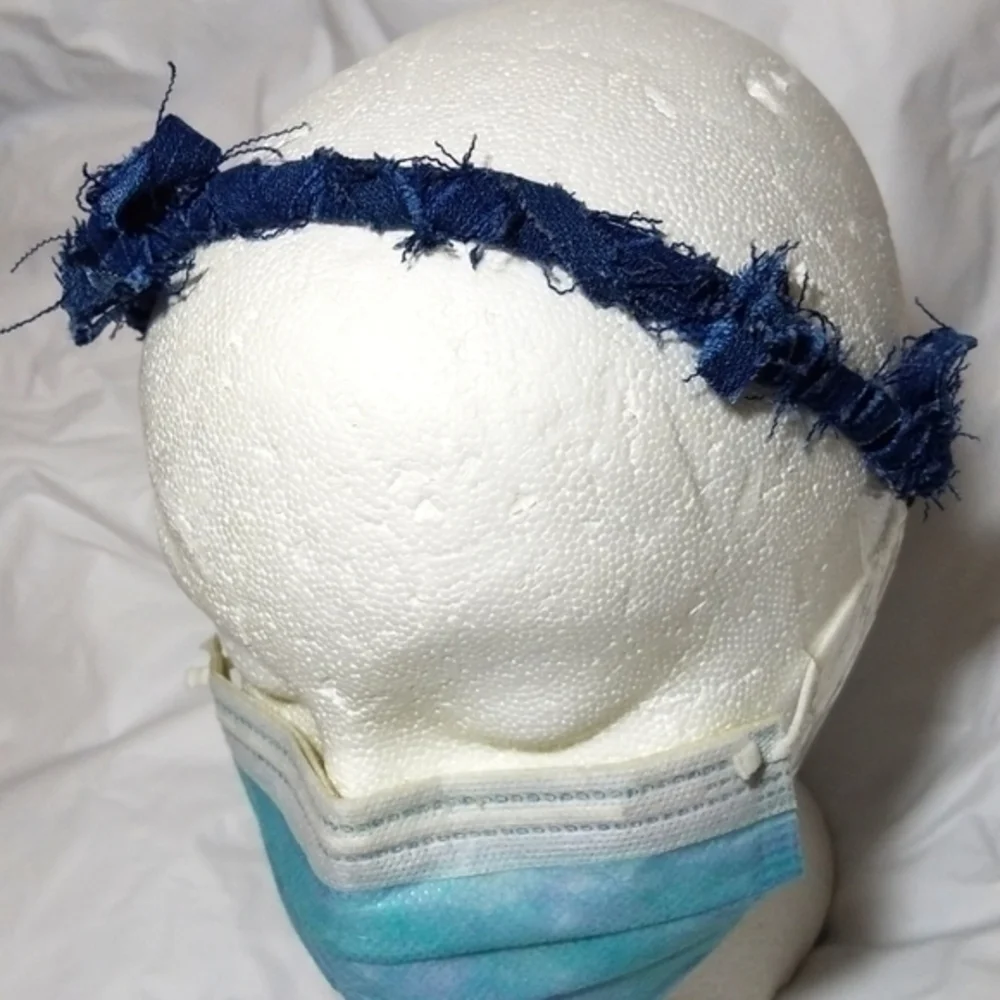 Tasty Raw Edge Denim HEADBANZ 